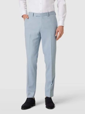Zdjęcie produktu Spodnie materiałowe o kroju regular fit z fakturowanym wzorem model ‘Ryan’ Pierre Cardin