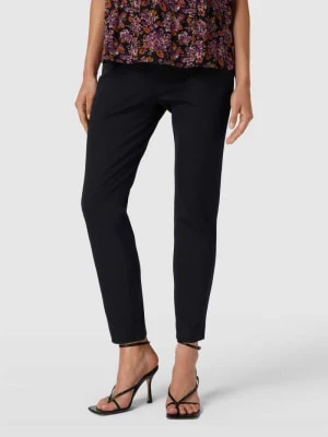 Zdjęcie produktu Spodnie materiałowe o kroju skinny fit z wszytym zamkiem błyskawicznym model ‘KESLINA’ Lauren Ralph Lauren