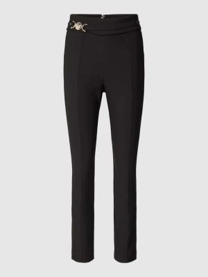 Zdjęcie produktu Spodnie materiałowe o kroju slim fit z ozdobnymi szwami model ‘KAREN’ Marciano Guess