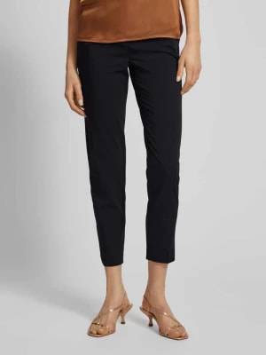 Zdjęcie produktu Spodnie materiałowe o kroju slim fit ze szlufkami na pasek model ‘NEW YORK’ Stefanel
