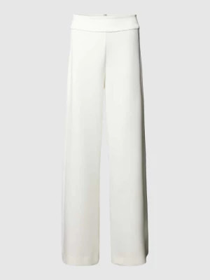 Zdjęcie produktu Spodnie materiałowe z rozkloszowaną nogawką model ‘LEVANTE’ MaxMara Leisure
