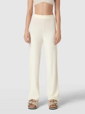 Zdjęcie produktu Spodnie materiałowe z rozkloszowaną nogawką model ‘PLUSH LOUNGE’ Calvin Klein Underwear