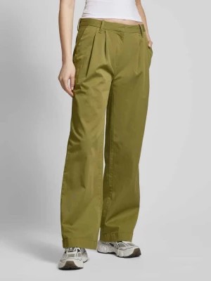 Zdjęcie produktu Spodnie materiałowe z zakładkami w pasie model ‘UTILITY’ Calvin Klein Jeans