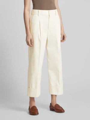 Zdjęcie produktu Spodnie materiałowe z zakładkami w pasie model ‘ZEEYA’ Lauren Ralph Lauren