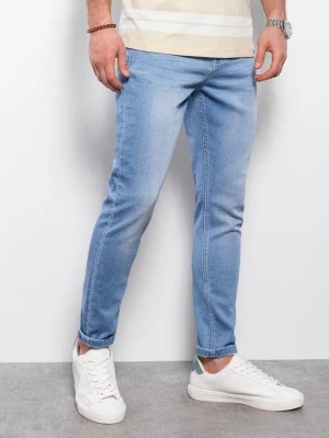 Zdjęcie produktu Spodnie męskie jeansowe SKINNY FIT -  jasnoniebieskie V4 OM-PADP-0101
 -                                    L