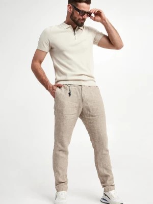 Zdjęcie produktu Spodnie męskie lniane PAUL&SHARK