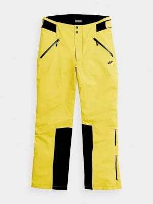Zdjęcie produktu 4F Spodnie narciarskie w kolorze żółto-czarnym rozmiar: 3XL