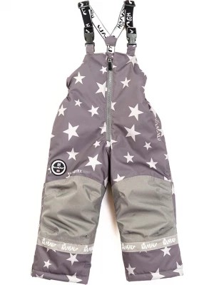 Zdjęcie produktu HULABALU Spodnie narciarskie "X-Stars" w kolorze szarym rozmiar: 86