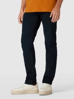 Zdjęcie produktu Spodnie o kroju slim fit w jednolitym kolorze Pierre Cardin