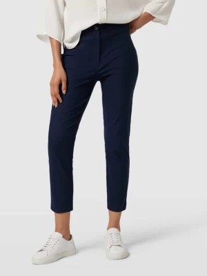Zdjęcie produktu Spodnie o kroju slim fit z kantem Christian Berg Woman