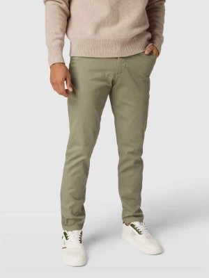 Zdjęcie produktu Spodnie o kroju slim fit z lamowanymi kieszeniami z tyłu model ‘Miles' Selected Homme