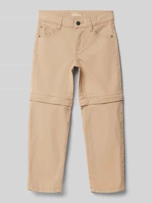 Zdjęcie produktu Spodnie o kroju slim fit z wpuszczanymi kieszeniami s.Oliver RED LABEL