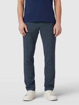 Zdjęcie produktu Spodnie o kroju slim fit ze wzorem w kratę glencheck MCNEAL