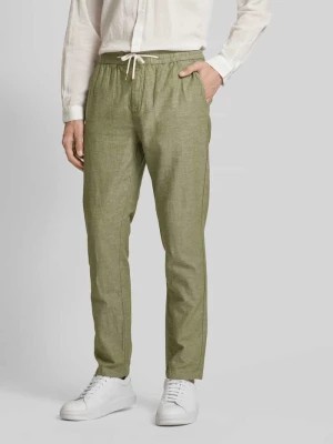 Zdjęcie produktu Spodnie o kroju straight fit w jednolitym kolorze model ‘WARREN’ Scotch & Soda