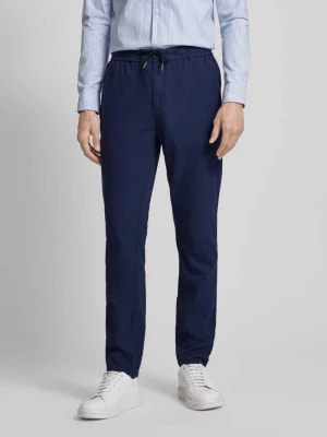 Zdjęcie produktu Spodnie o kroju straight fit w jednolitym kolorze model ‘WARREN’ Scotch & Soda