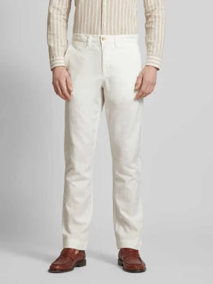 Zdjęcie produktu Spodnie o kroju straight fit z mieszanki lnu i bawełny Polo Ralph Lauren