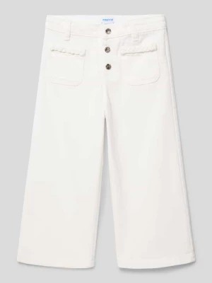 Zdjęcie produktu Spodnie o luźnym kroju z listwą guzikową Mayoral