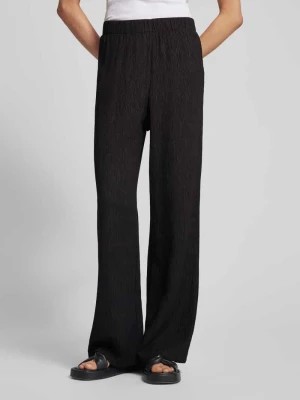 Zdjęcie produktu Spodnie o rozkloszowanym kroju z elastycznym pasem Esprit