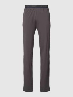 Zdjęcie produktu Spodnie od piżamy z elastycznym paskiem z logo Jockey