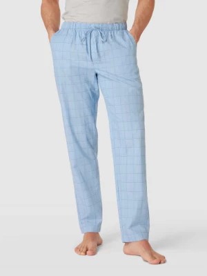 Zdjęcie produktu Spodnie od piżamy ze wzorem w kratę model ‘Ian’ Hanro