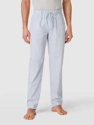 Zdjęcie produktu Spodnie od piżamy ze wzorem w kratę model ‘LONG PANT’ Hanro