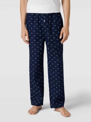 Zdjęcie produktu Spodnie od piżamy ze wzorem z logo na całej powierzchni model ‘LOGO’ Polo Ralph Lauren Underwear