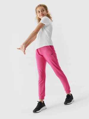 Zdjęcie produktu Spodnie sportowe joggery dziewczęce 4F