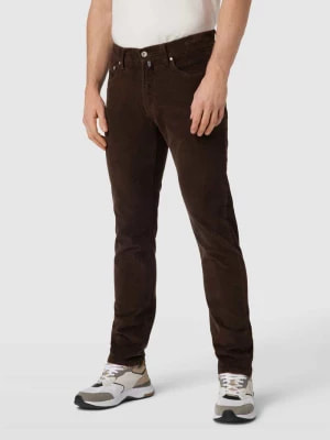 Zdjęcie produktu Spodnie sztruksowe z 5 kieszeniami model ‘Lyon’ Pierre Cardin