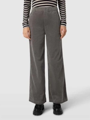 Zdjęcie produktu Spodnie sztruksowe z elastycznym pasem model ‘Mileni’ Opus