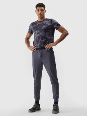Zdjęcie produktu Spodnie treningowe szybkoschnące męskie - szare 4F