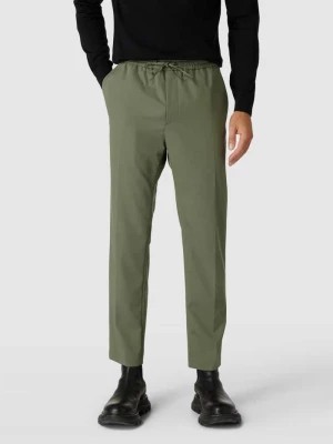 Zdjęcie produktu Spodnie w kant z mieszanki wiskozy CK Calvin Klein