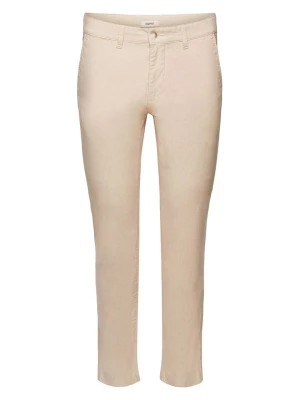 Zdjęcie produktu ESPRIT Spodnie w kolorze beżowym rozmiar: W34/L32