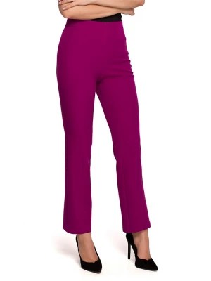 Zdjęcie produktu Makover Spodnie w kolorze fuksji rozmiar: XL