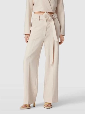 Zdjęcie produktu Spodnie w stylu Marleny Dietrich w kant Second Female