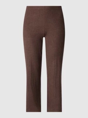 Zdjęcie produktu Spodnie z dzianiny PLUS SIZE z elastycznym pasem model ‘Shel’ ONLY CARMAKOMA
