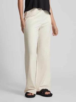 Zdjęcie produktu Spodnie z szerokimi nogawkami w jednolitym kolorze model ‘HIMAARI’ ARMEDANGELS