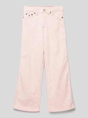 Zdjęcie produktu Spodnie ze wzorem w paski model ‘MABEL’ Tommy Hilfiger Teens