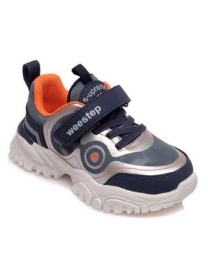 Zdjęcie produktu Sportowe buty dla chłopca niebieskio-szare Weestep