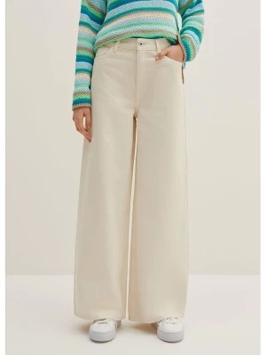 Zdjęcie produktu STEFANEL Spodnie w kolorze kremowym rozmiar: 42