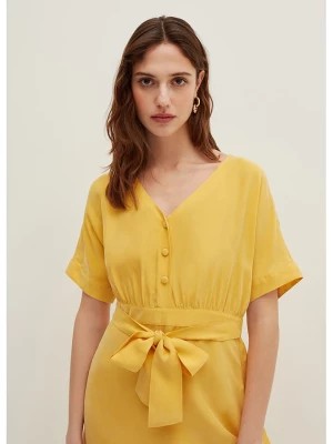 Zdjęcie produktu STEFANEL Sukienka w kolorze żółtym rozmiar: 44