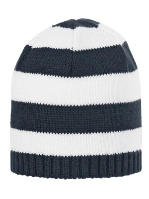 Zdjęcie produktu Sterntaler Dzianinowa czapka w kolorze biało-granatowym rozmiar: 37 cm