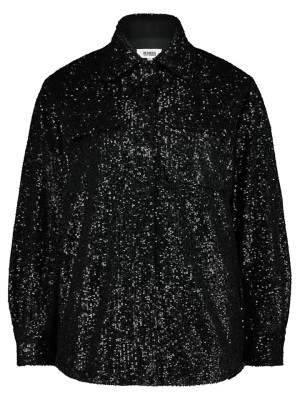 Zdjęcie produktu Steve Madden Kurtka koszulowa "Glitter Sweet" w kolorze czarnym rozmiar: L