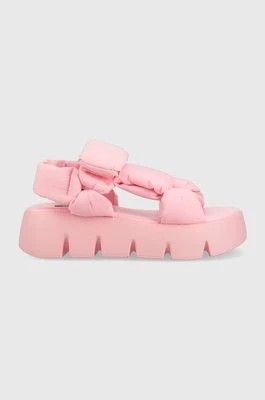 Zdjęcie produktu Steve Madden sandały Bonkers damskie kolor różowy na platformie SM11002465