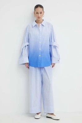 Zdjęcie produktu Stine Goya koszula bawełniana kolor niebieski relaxed SG5585