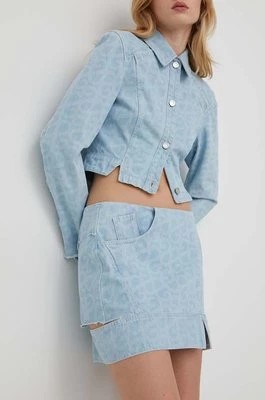 Zdjęcie produktu Stine Goya spódnica jeansowa kolor niebieski mini prosta SG5671