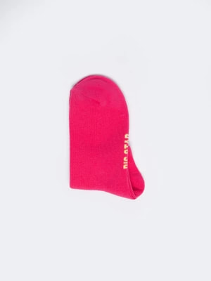 Zdjęcie produktu Stopki damskie prążkowane różowe Shortila 601 BIG STAR