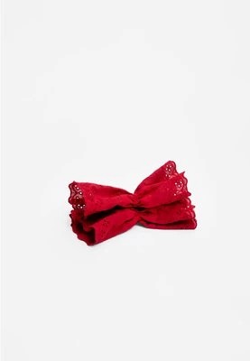 Zdjęcie produktu Stradivarius Duża gumka do włosów z haftowanym brzegiem  Czerwony
