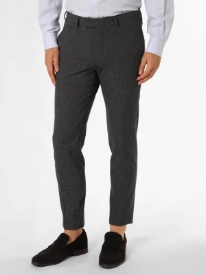 Zdjęcie produktu Strellson Męskie spodnie od garnituru modułowego Mężczyźni Slim Fit Sztuczne włókno niebieski wzorzysty,