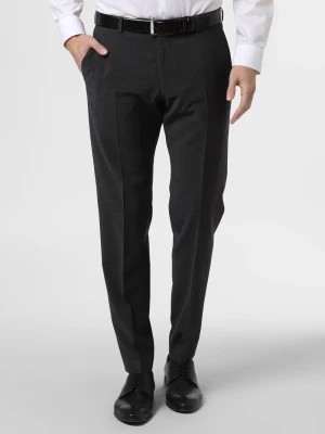 Zdjęcie produktu Strellson Męskie spodnie od garnituru modułowego Mężczyźni Slim Fit Sztuczne włókno szary jednolity,