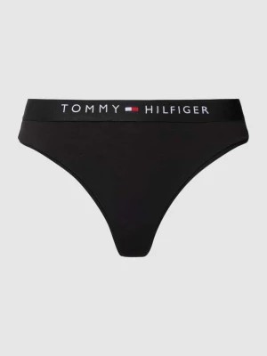Zdjęcie produktu Stringi z elastycznym pasem z logo Tommy Hilfiger